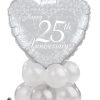 25th Anniversary Mini Table Topper Balloon Centrepiece AN-07