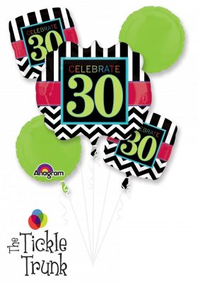 30th Birthday Celebration Balloon Bouquet AR-02 28826