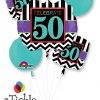 50th Birthday Celebration Balloon Bouquet AR-04 28828