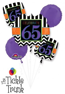 65th Birthday Celebration Balloon Bouquet AR-6 28830