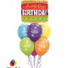 Birthday Cake & Candles Balloon Bouquet BK-11