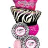 Birthday Funky Zebra Stripe Cake Demask Balloon Bouquet BK-03