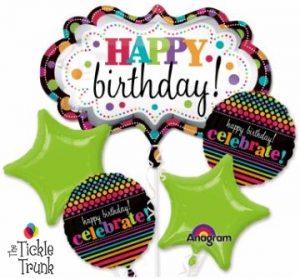 Birthday Marquee Balloon Bouquet BK-18 F25227