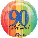 Celebrate 90 18 inch mylar f119539-37