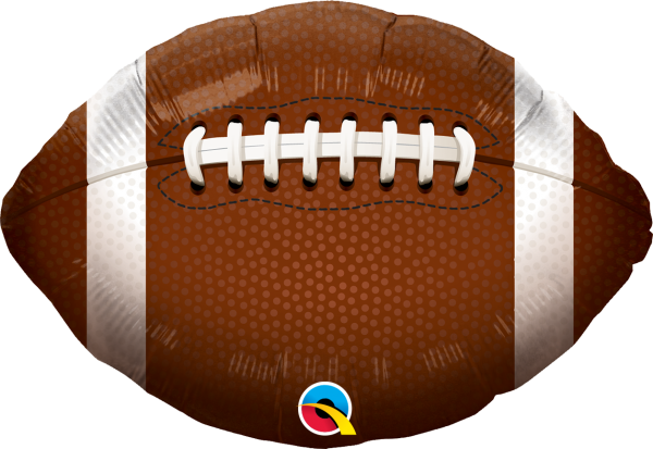 Football Shape Mylar Balloon 21819