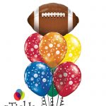 Giant Football Sports Extravaganza Balloon Bouquet SP-02