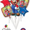 MARIO BROS BALLOON BOUQUET 32011 KS-02