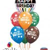 Medium Classic Birthday Bubble Balloon Bouquet BK-20