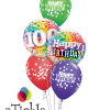 One Happy Century 100th Birthday Confetti Balloon Bouquet AR-20 49496 49565 52962