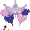 Princess Birthday Balloon Bouquet 22284 KS-04