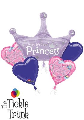 Princess Birthday Balloon Bouquet 22284 KS-04
