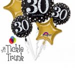 Sparkling 30th Birthday Balloon Bouquet AR-07 32143