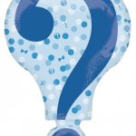 SuperShape Gender Reveal Question Mark Balloon 32533