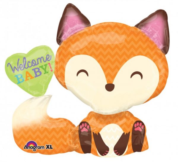 SuperShape Welcome Baby Fox 28 W x 25 H 30850
