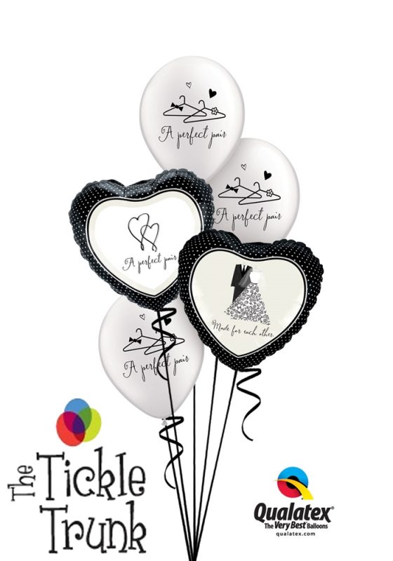 Wedding Day Wishes Balloon Bouquet WD-02