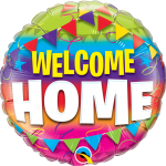 Welcome Home Pennants Mylar Balloon 45243