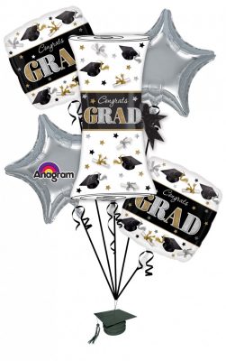 Festive Graduation Balloon Bouquet 30473