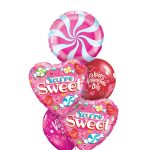 You're Sweet Candy Hearts Balloon Bouquet