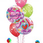 Be Mine Valentine Balloon Bouquet VD-01