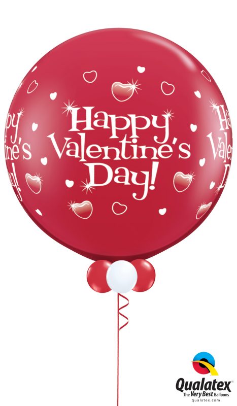 Big Red Valentine 30 Inch Balloon