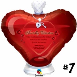 LOVE POTION 24 INCH SHAPE MYLAR W23953 - 7