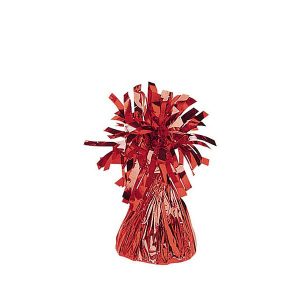 Red Small Foil Balloon Weight 112725.07